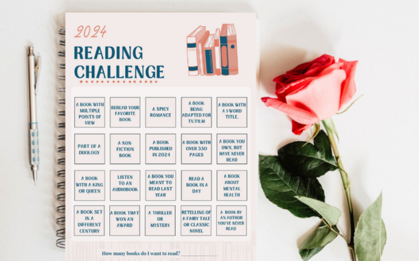 2024 Reading Challenge Free Printable