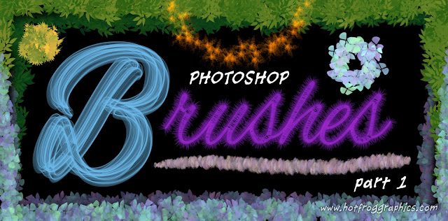 title banner for 9 free Photoshop Brush tips