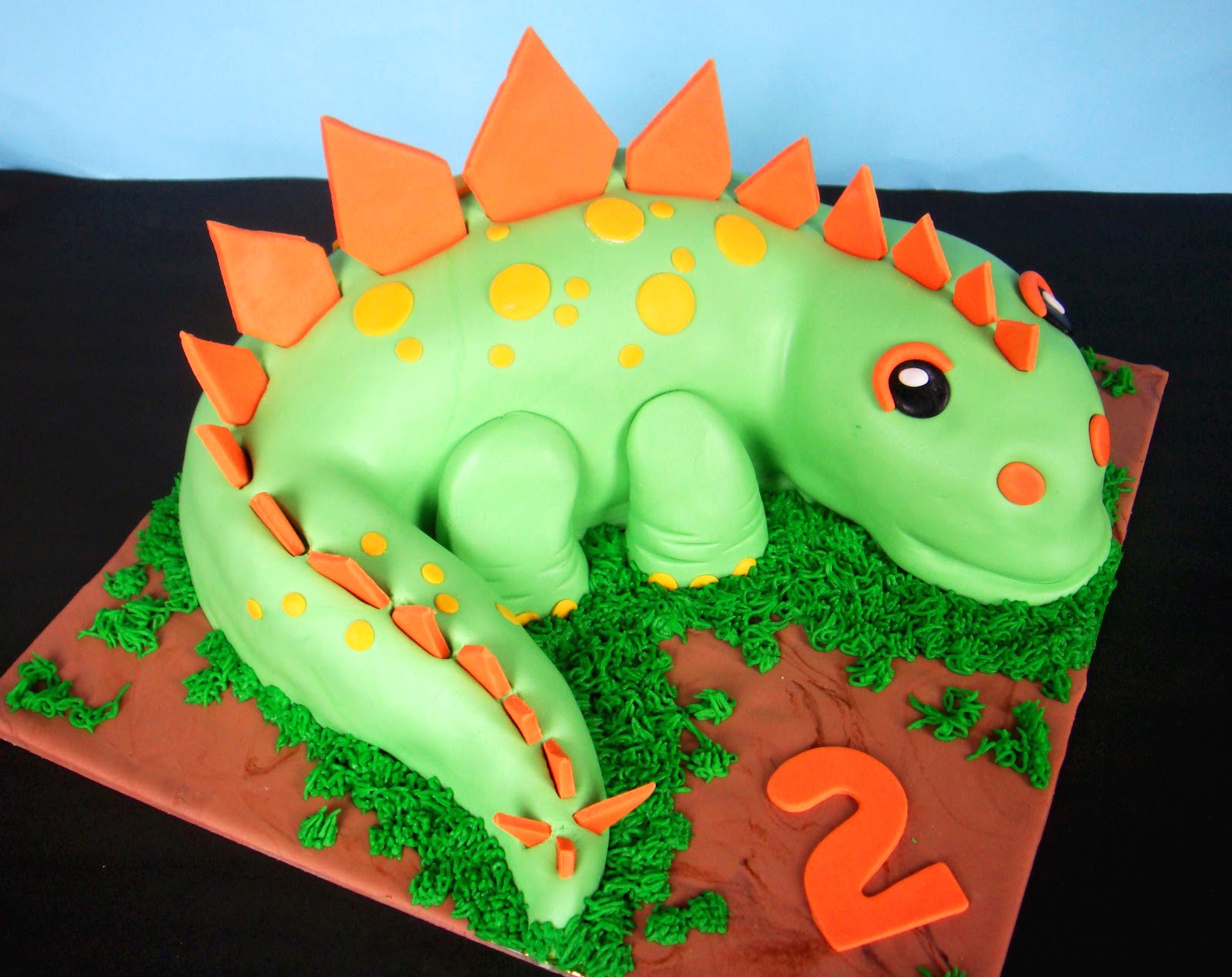 cool cake Dinosaur Birthday Cake