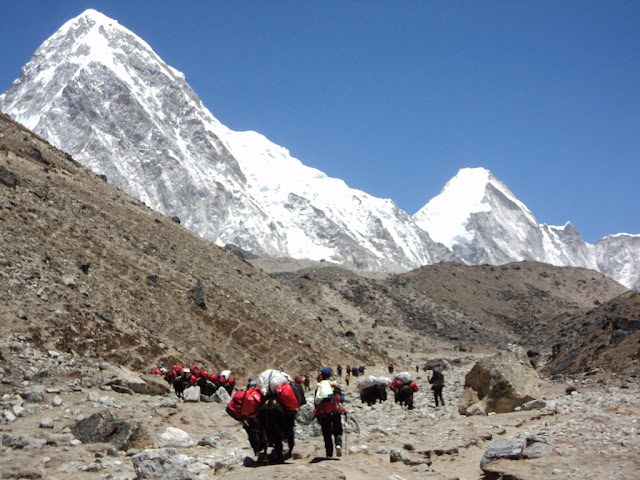 Way to Everest base camp