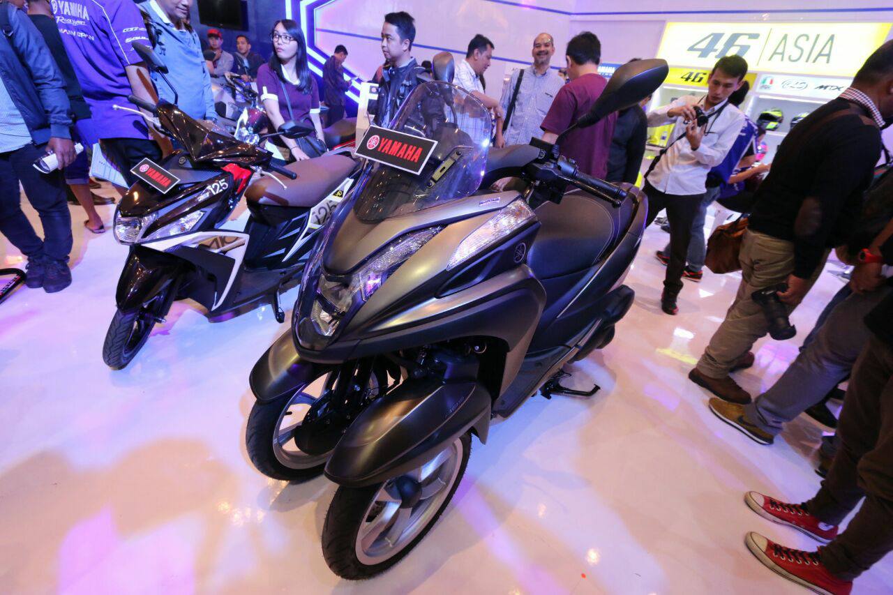 Yamaha Tricity Siap Ganyang Piaggio MP3 Berita Otomotif Review