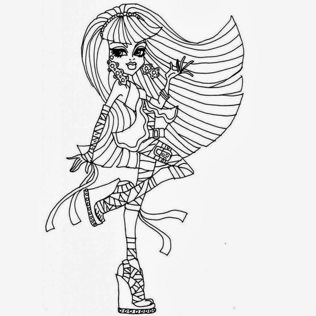 The Free Best 100 Printable Monster High Coloring Drawing Free wallpaper