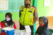 Kapolsek Sodonghilir, Iptu Uu Mahtum Dukung Akselerasi Percepatan Vaksinasi, Dengan Lakukan Monitoring Sekaligus Pengamanan