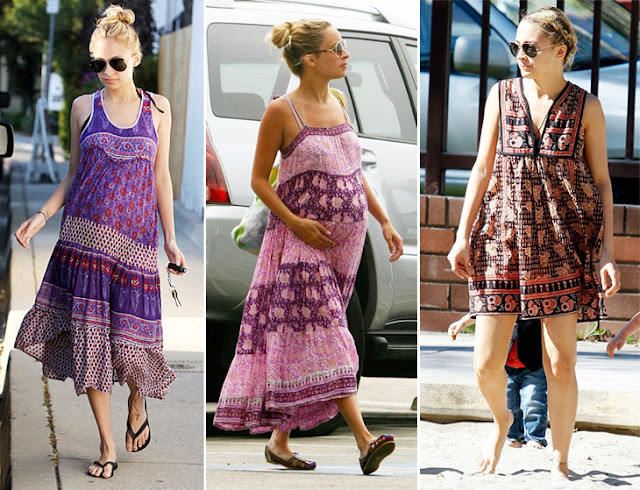 nicole richie matenrity style