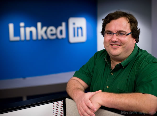 Fundador.de.LinkedIN.Reid.Hoffman MentePrincipiante.com Fundadores de los Sitios Web mas Famosos de Internet