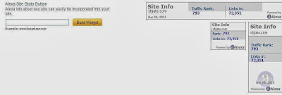  Cara Memasang Widget Alexa Traffic Rank Blog