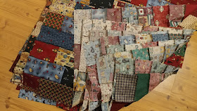 Debbie Mumm fabric for quick and easy charity quilts