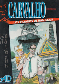 Portada videojuego Carvalho - Los pájaros de Bangkok