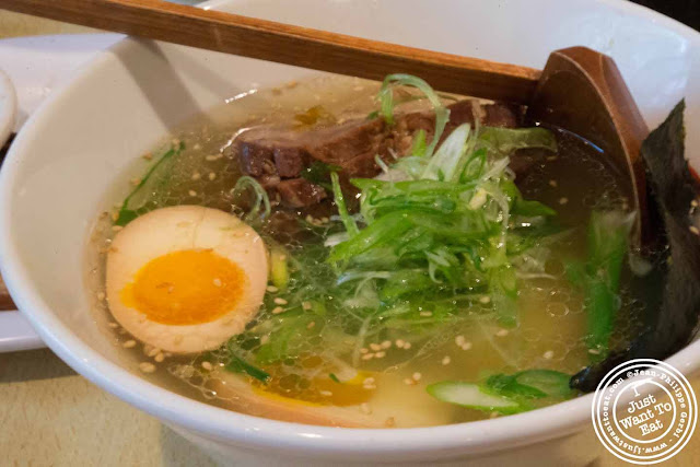 Image of Shio ramen at Sapporo Ramen in NYC, New York