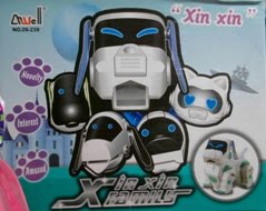 Cari Mainan Anak: Robot Kucing Dan Robot Guk Guk