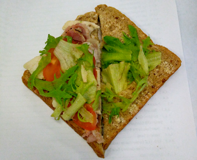 tesco chicken salad bacon sandwich