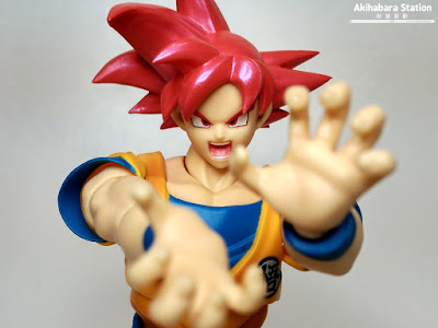 S.H.Figuarts Super Saiyan God Son Goku de Dragon Ball Super - Tamashii Nations