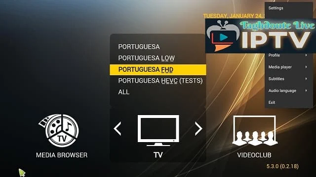 stalker player on iptv IPTV portal stbemu