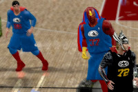 NBA 2K12 Justice League vs The Avengers vol. 3  Mod