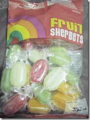 marks and spencer's fruit sherbets, 240baon