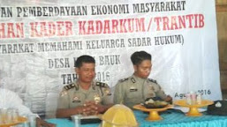 Polres Kep.Selayar Gelar Pelatihan Dan Sosialisasi Sadar Hukum Di Bontomatene