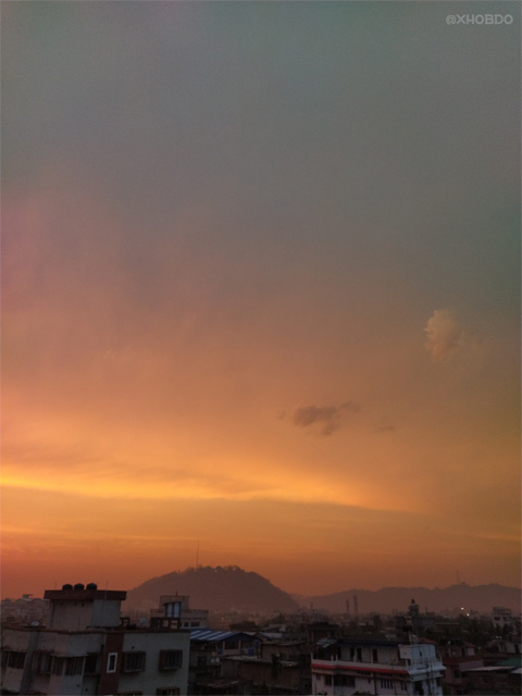 Sunset hues