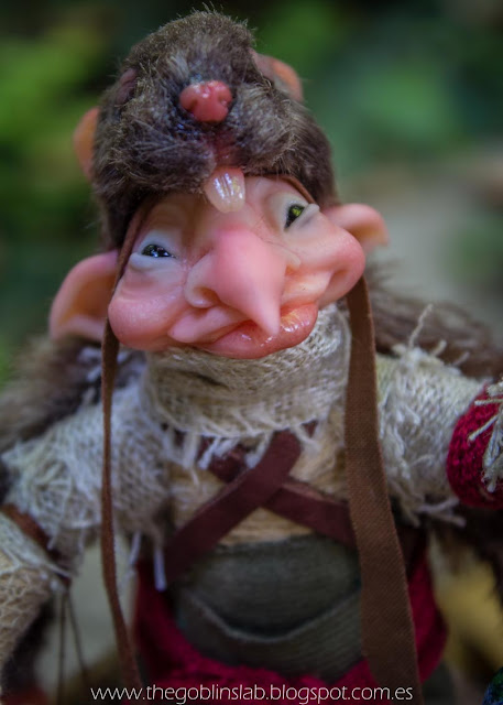 ooak fantasy fae creature cunning elf