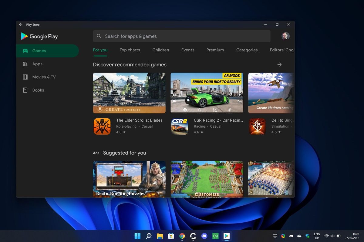 Windows 11: تطبيق لتثبيت متجر Google Play يخفي برامج ضارة، قم بحذفه