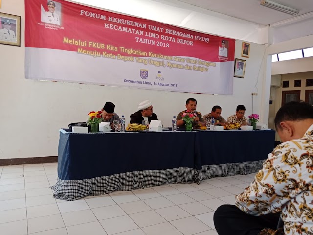 Danramil Limo : Sosialisasi FKUB Perkuat Kesatuan dan Persatuan Umat Beragama