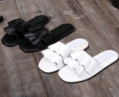 sandal teplek wanita shopee