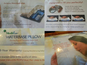 Mediflow Waterbase Pillow Packaging information
