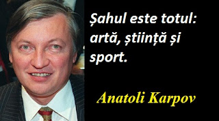 Citatul zilei: 23 mai - Anatoli Karpov