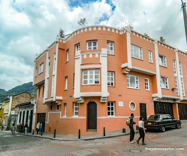 Bairro de La Candelaria em Bogotá