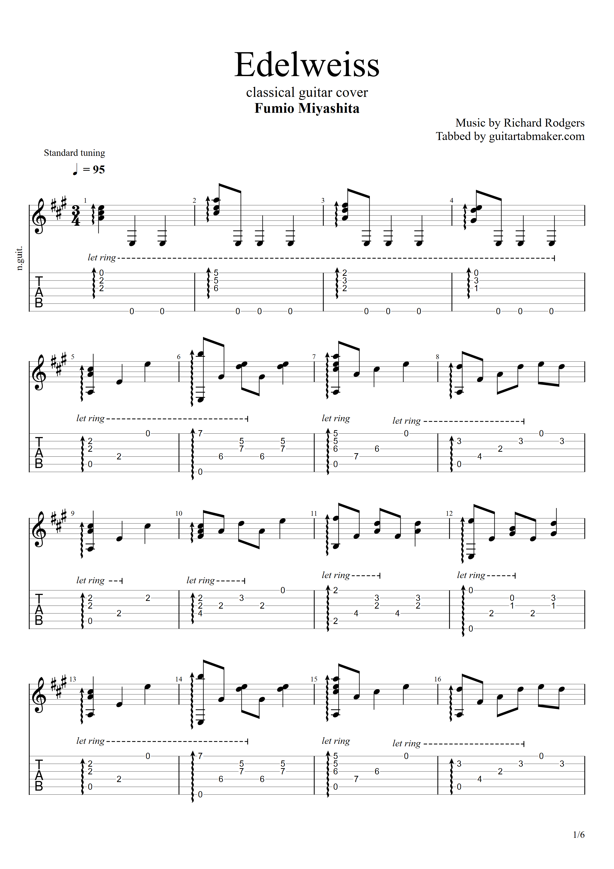 Download free ukulele fingerpicking pdf tablatures on Ukulele-PDF
