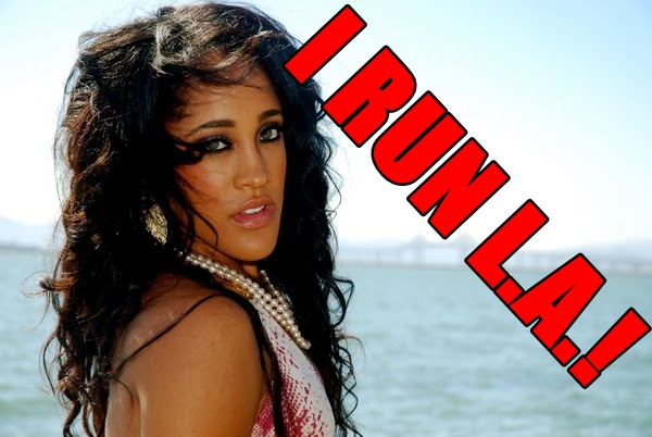 BAD GIRL Natalie Nunn from The Bad Girls Club made her first visit to 