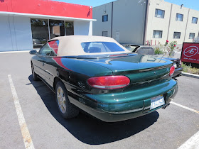 Chrysler Sebring Convertible with a complete car paint job from Almost Everything Auto Body