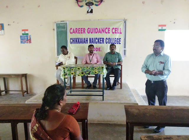 Sona Yukti Soft Skills and Placement Training at Chikkaiah Naicker College