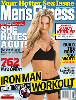 Stacy Keibler Photo shoot, Men Fitness Magazine