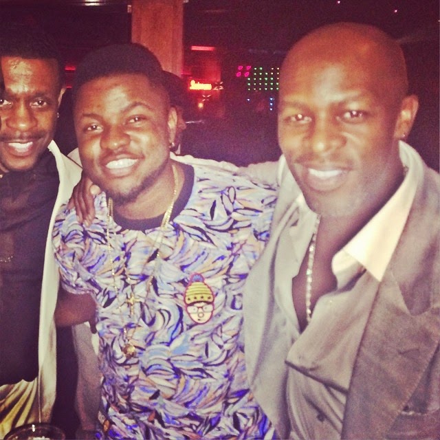 Skales with old timers Joe and Keith Sweat!