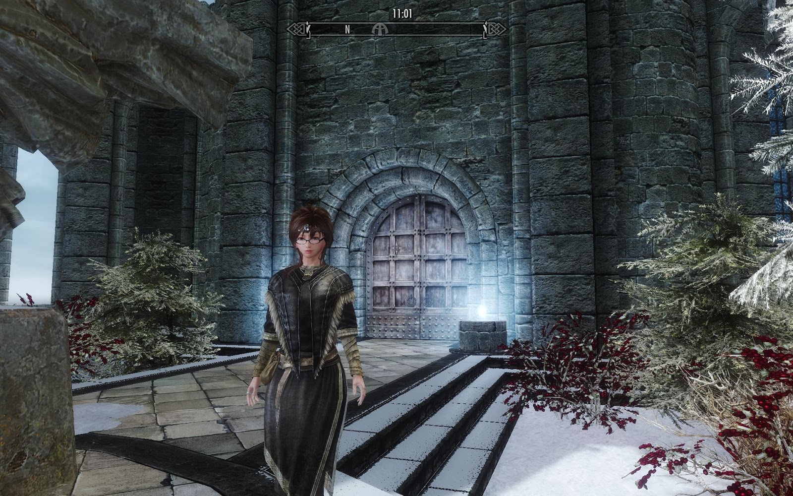 今からskyrim Archmage Robes No Hood アークメイジのローブをフード無しにするmod