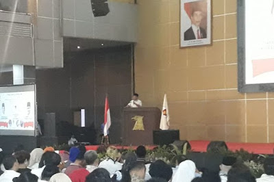 Calon Presiden Prabowo Subianto Meresmikan Badan Pemenangan Koalisi Prabowo-Sandi di Gedung Smesco