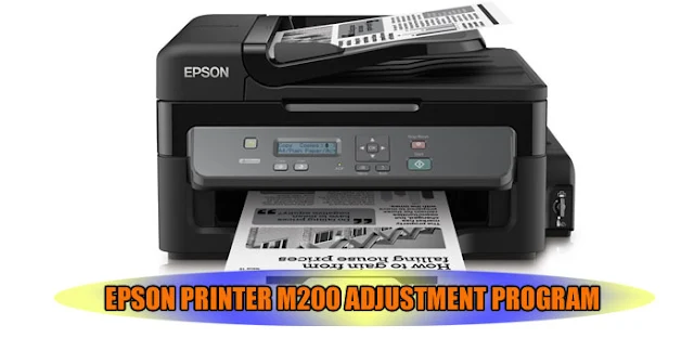 EPSON M200 PRINTER ADJUSTMENT PROGRAM