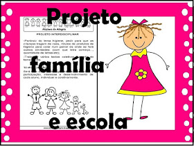 Projeto família e escola