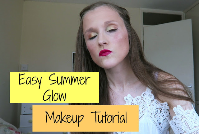 easy summer glow makeup tutorial