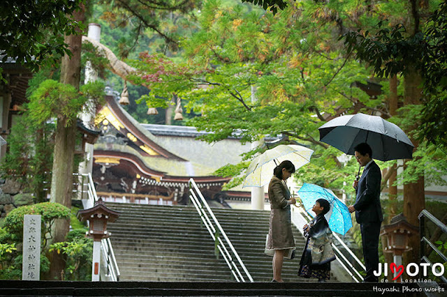 大神神社の七五三出張撮影