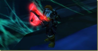 Fear this red-headed angel of sneaky death!  (And hide your chocolates!)
