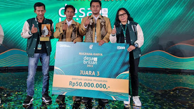 Desa Megulungkidul Juara III Desa Brilian 2022 Tingkat Nasional