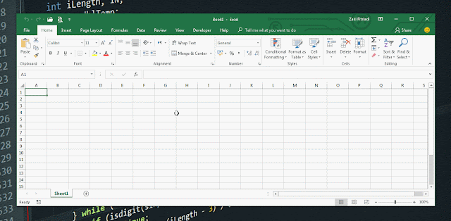 Membuat dan Membuka WorkBook Baru Excel 2016