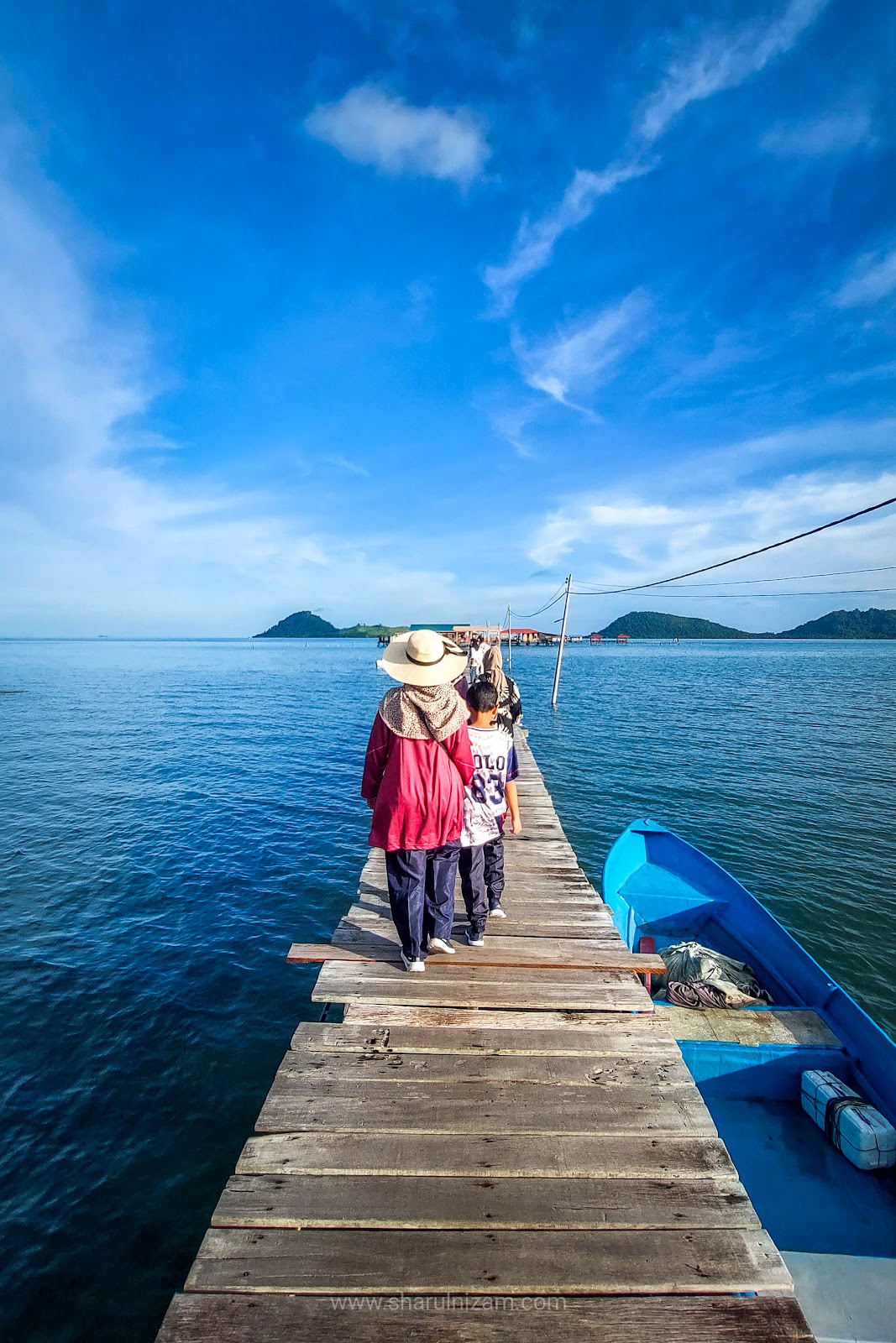 Perkampungan Air Tanjung Perapat, Semporna,  Sabah