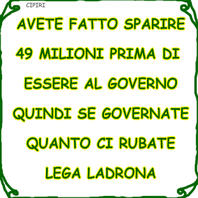 Tra il 2016 e il 2018, oltre 3 milioni di euro sono usciti dai conti della Lega,   per finire nelle casse di alcune piccole società riconducibili a uomini del partito...