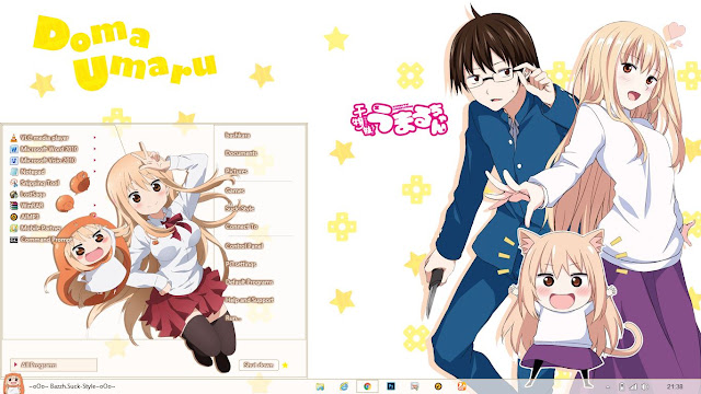 Theme Windows 8.1 and 10 Himouto Umaru-chan By Bashkara