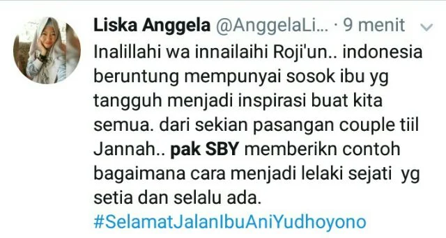 Kisah cinta SBY dengan Ani Yudhoyono