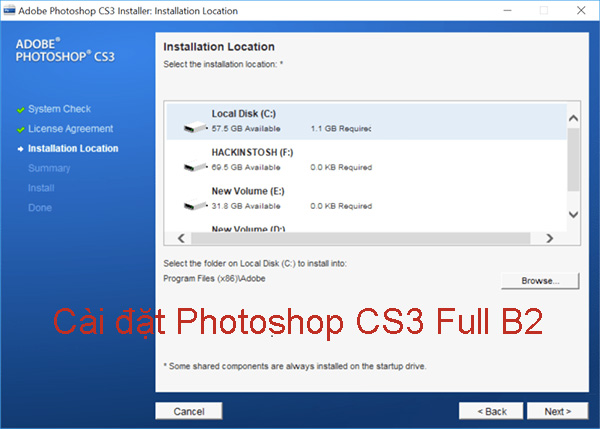 Hướng dẫn cài đặt Photoshop CS3 Full đơn giản, nhanh chóng b