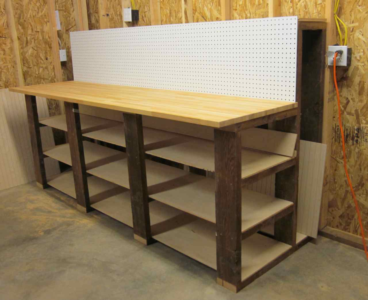 Garage Wood Workbench Plans