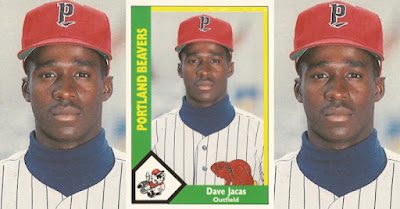 Dave Jacas 1990 Portland Beavers card